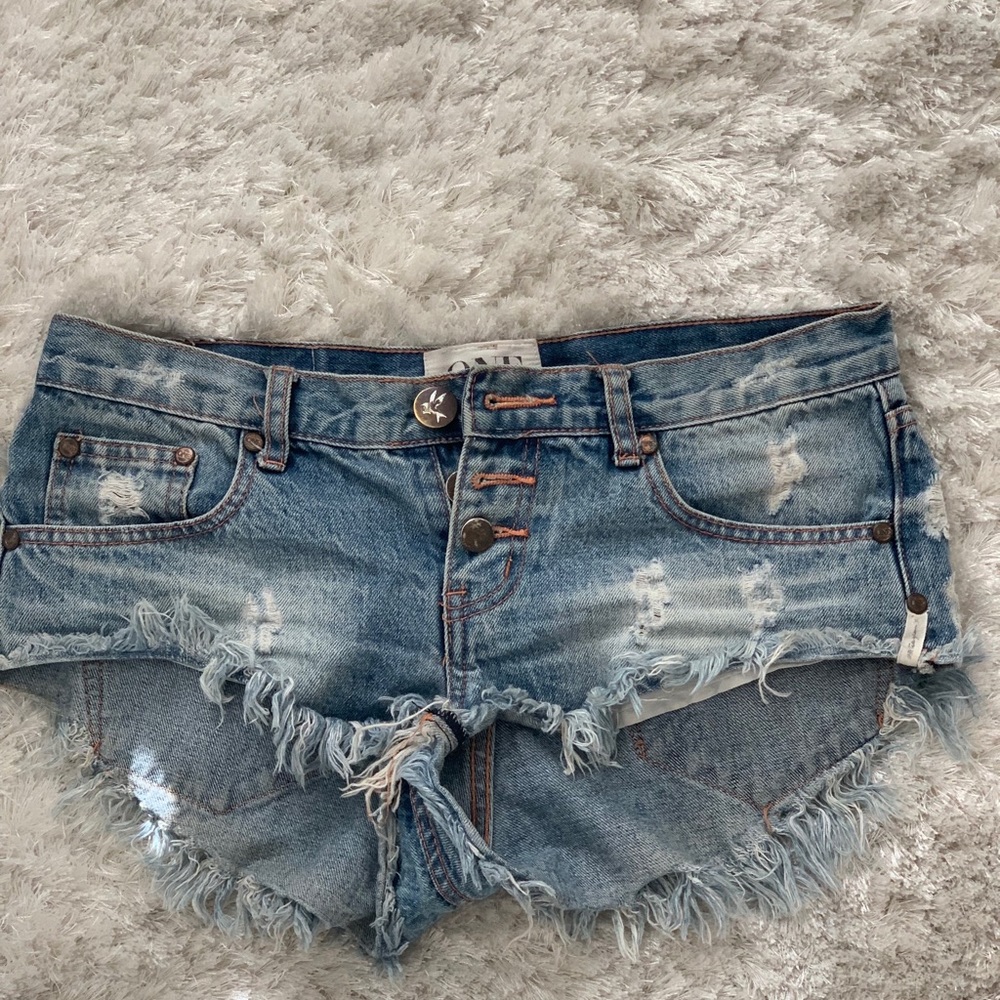 One Teaspoon bandit shorts